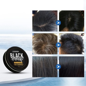 Затемняющее мыло для волос Закрашивающее седину