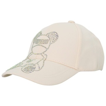 CZAPKA NA GŁOWĘ Z DASZKIEM KIDS CAP BEŻOWA DŻETY