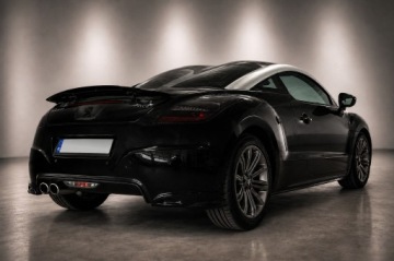 Peugeot RCZ Coupe 2.0L HDI FAP 163KM 2011 Peugeot RCZ 2.0 HDi Sportowe Coupé Tuning Black Skóra Xenon Ideał, zdjęcie 4