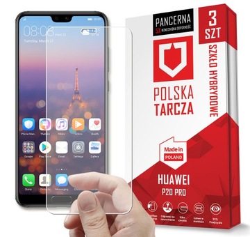 3PACK NAJMOCNIEJSZE SZKŁO DO HUAWEI P20 PRO