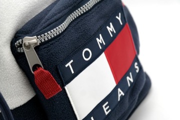 TOMMY HILFIGER Plecak męski granat, czerwony, biały, duży T62