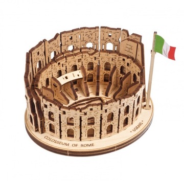 Ugears Koloseum Colosseum drewniany model 3D do składania
