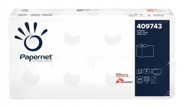 PAPERNET 409743 Papier toaletowy Premium LUX 8 rol