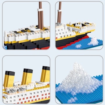 TITANIC KLOCKI NIEKOMPATYBILNE DLA DZIECKA*NOWOŚĆ*
