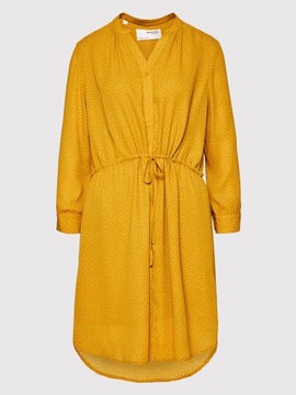 Sukienka koszulowa Damina 16059977 Żółty Regular Fit