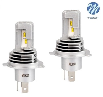 ŻARÓWKI LED H4 CSP MOCNE 10000lm 6500K -ALUMINIOWE