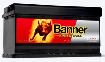 Akumulator BANNER POWER BULL 12V 100Ah 820A ŚWIEŻA DOSTAWA ŚLĄSK