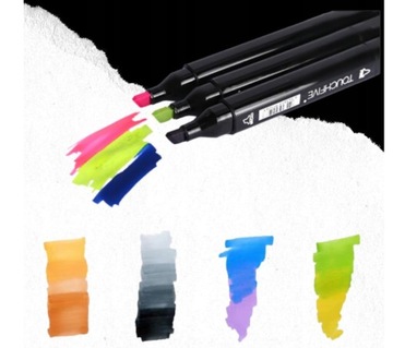 НАБОР МАРКЕРОВ TOUCH ALCOHOL 262 шт + СУМКА