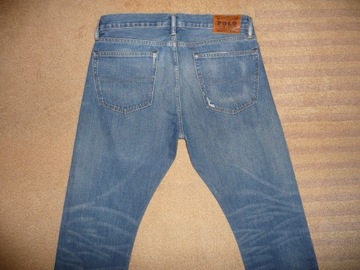 Spodnie dżinsy POLO RALPH LAUREN W32/L32=43,5/109cm jeansy