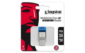 Устройство чтения Kingston MobileLite Duo 3C USB3.1 + C