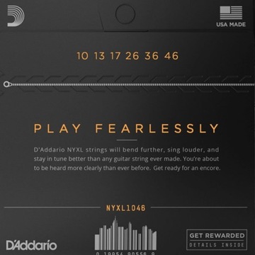 Струны D'Addario NYXL 1046.