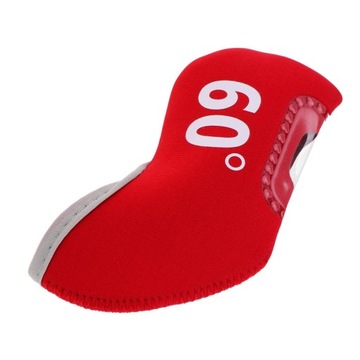 Запасная спортивная клюшка для гольфа с железной головкой, клюшка 60 градусов, красная