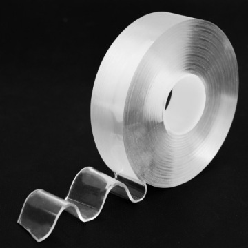 Нано двусторонний скотч многоразовый гель прочный водонепроницаемый 5 м 30 мм