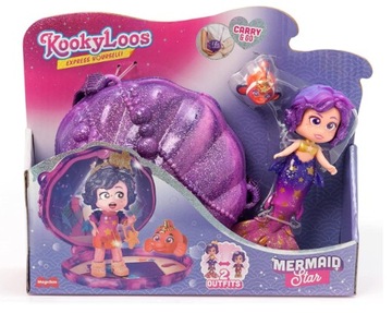 KOOKYLOOS MERMAID - STAR - LALECZKA SYRENKA TOREBKA