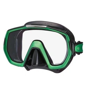 Maska TUSA FREEDOM ELITE czarny/jasnozielony