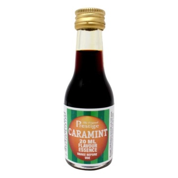 ZAPRAWKA ESENCJA CARAMINT O SMAKU KARMELU Z MIĘTĄ PRESTIGE 20 ML