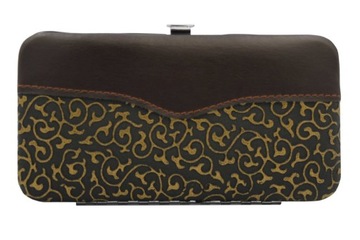 ZESTAW DO OBCINANIA PAZNOKCI ETUI PRZYBORNIK MANICURE PEDICURE CĄŻKI 12W1