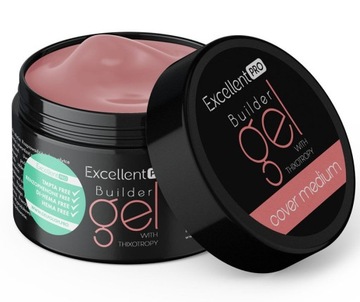 EXCELLENT PRO BUILDER GEL СТРОИТЕЛЬНЫЙ ГЕЛЬ С ВЫБОРОМ ЦВЕТА THICSOTROPIA 15 г
