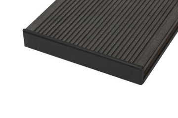 Zaślepki do deski kompozytowej Bergdeck B150 czarna zestaw 12 szt. maskują