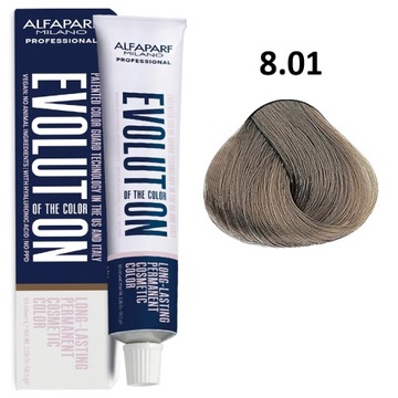 ALFAPARF EVOLUTION OF THE COLOR ПРОФЕССИОНАЛЬНАЯ КРАСКА ДЛЯ ВОЛОС 8.01 60МЛ
