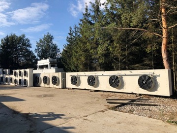 МАГАЗИН ВЕНТИЛЯЦИОННОГО ОХЛАЖДЕНИЯ. СУХОЙ ОХЛАДИТЕЛЬ FRIGA-BOHN 75 кВт