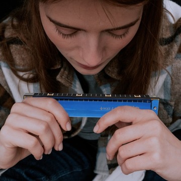 Детская блюзовая гармошка 24 отверстия 2