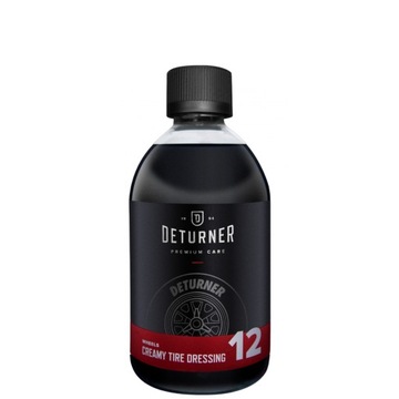 DETURNER CREAMY TIRE DRESSING 500ml DRESSING DO OPON I PLASTIKÓW ZEW.
