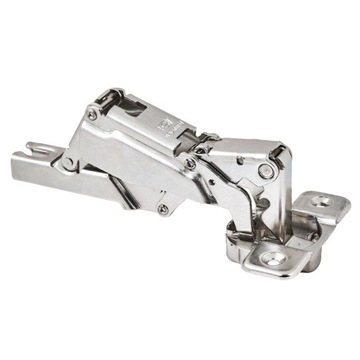 КОМПЛЕКТ 2 x МЕБЕЛЬНАЯ ПЕТЛЯ FGV ДЛЯ УГЛОВЫХ ДВЕРЕЙ, УГОЛ 175° + НАПРАВЛЯЮЩАЯ