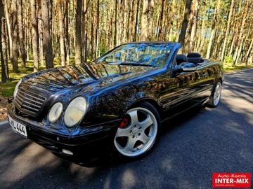 Mercedes CLK W208 Cabrio A208 2.0 136KM 2000 Mercedes-Benz CLK CLK200 cabrio lift klimatyzacja skora zadbany 2.0 136KM, zdjęcie 35