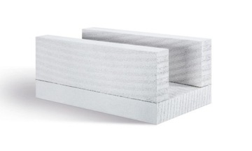 Kształtka wieńcowa typu U z gazobetonu Xella Ytong 240 x 599 x 249 mm