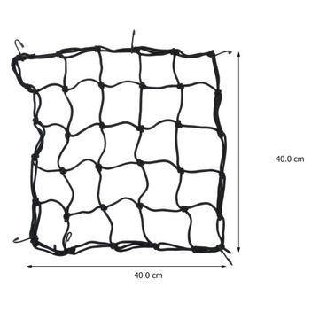 БАГАЖНАЯ СЕТКА ДЛЯ МОТОЦИКЛА, ШЛЕМА, МОТОЦИКЛА - 6 КРЮЧКОВ