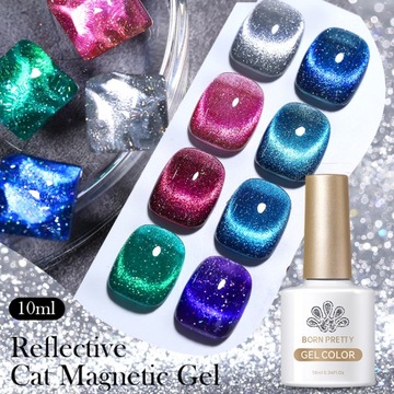 BORN PRETTY - Reflective Cat Magnetic Gel 10ml - 04