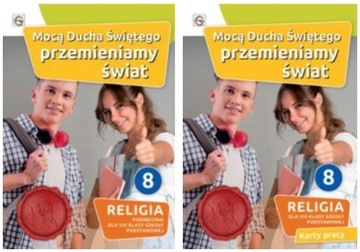 Mocą Ducha Świętego 8 Podręcznik + karty GAUDIUM