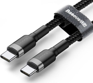 Кабель Baseus Cafule USB-C PD 60 Вт QC3 2 м CATKLF-HG1