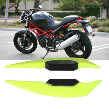 1 para boczne skrzydło motocykla aerodynamiczny spojler skrzydłowy