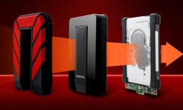 Внешний накопитель ADATA Durable HD710 PRO 2TB USB3.2 Red