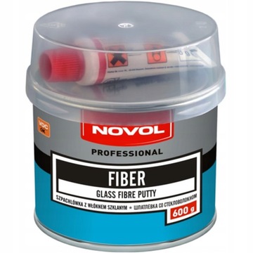 ZPACHLÓWKA Z WŁÓKNEM SZKLANYM FIBER NOVOL 600g