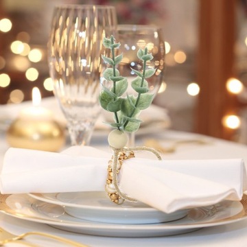 ЛИСТЬЯ ЭВКАЛИПТА ОТЕЛЬНЫЙ СТОЛ 6 ШТ.