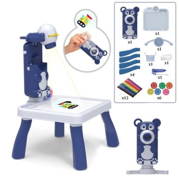ПРОЕКТОР ДЛЯ ЧЕРТЕЖЕЙ TETRIS BEAR TABLE 2200-10
