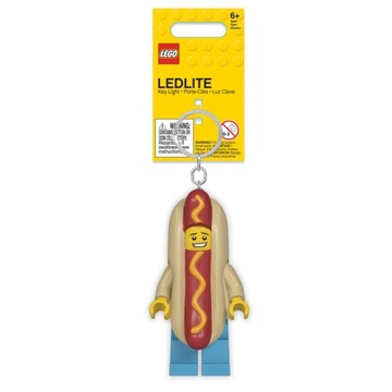 Brelok z latarką Iconic LEGO Hot Dog