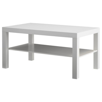 IKEA LACK STOLIK KAWOWY ŁAWA BIAŁY 90x55 cm