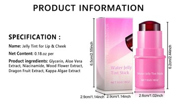 Milk Jelly Tint, Milk Jelly Blush, Milk Cooling Water Jelly Tint, Sheer