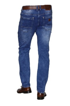 SPODNIE MĘSKIE JEANS (długie) W40 L36 PAS 106-108