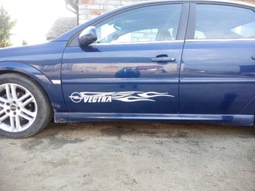 Автомобильные наклейки на двери OPEL VECTRA 100 см.