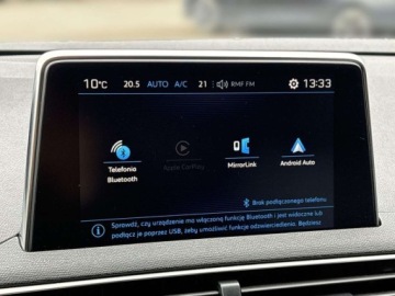 Peugeot 3008 II Crossover 1.6 THP 165KM 2018 Peugeot 3008 virtual cockpit kamera cofania czujniki parkowania tempom, zdjęcie 26