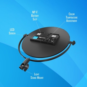 Светодиодная видеолампа Newell Air Artha VLED 3200-5600K