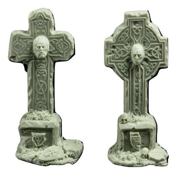 Alien miniatures resin Celtic Cross 2szt - 7cm 24H