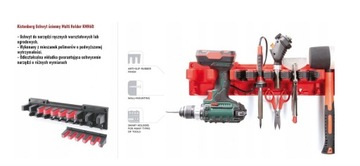 Вешалка для садового инвентаря, лопаты, 9 мест.