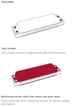 Marine Band Crossover D harmonijka ustna diatoniczna wodoodporna Hohner