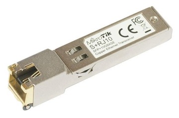 Модуль преобразователя MikroTik S+RJ10 10 Гбит/с RJ45 Flash 256 КБ